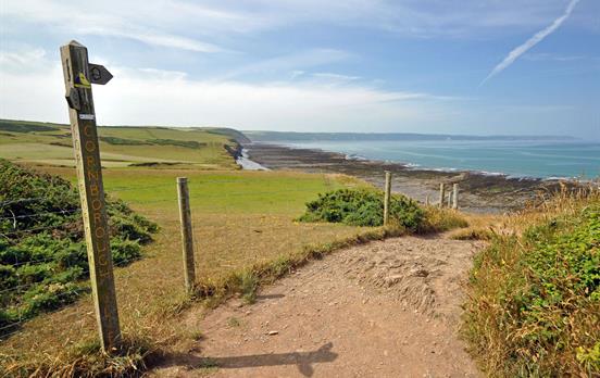 Cliffs near Westward Ho!
