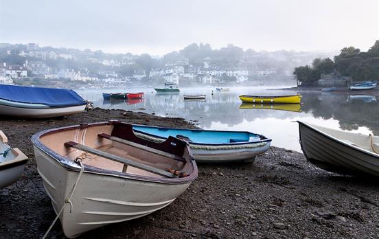 Take the ferry to the small town of Noss Mayo