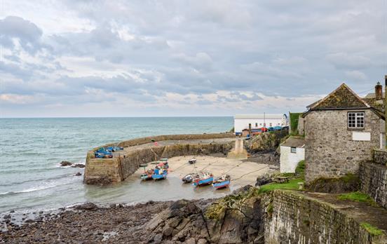 Der kleine Ort Coverack