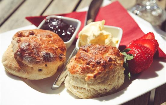 Echter cornischer Cream Tea