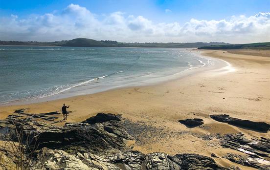 Der goldene Sand von Harbour Cove