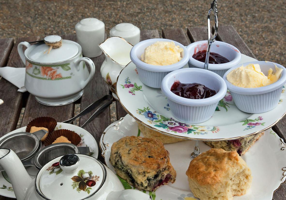 Der Cream Tea hat seine Wurzeln in Cornwall