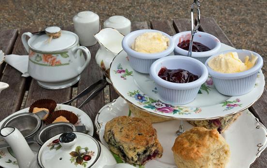 Der Cream Tea hat seine Wurzeln in Cornwall