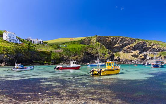 Fishing village of Port Isaac