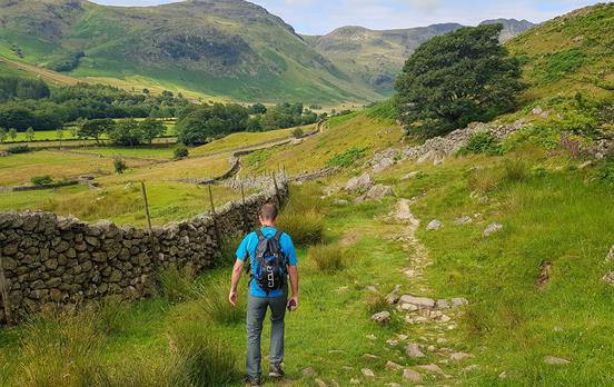 Walk through the Fells as it twists