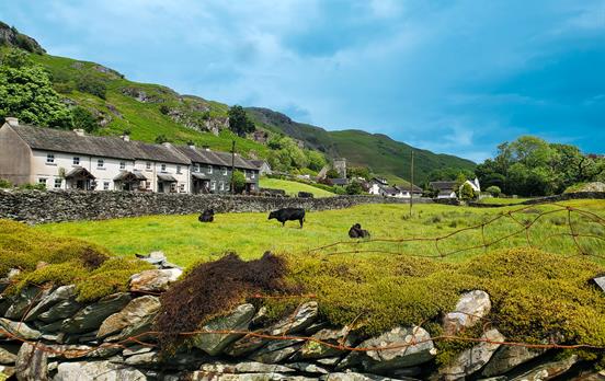 Typical Cumbrian houses in Chapel Stile