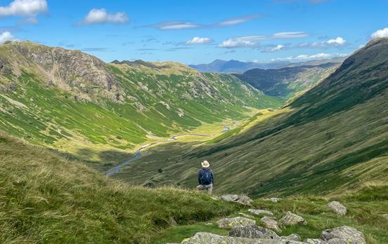 Sweeping valley views