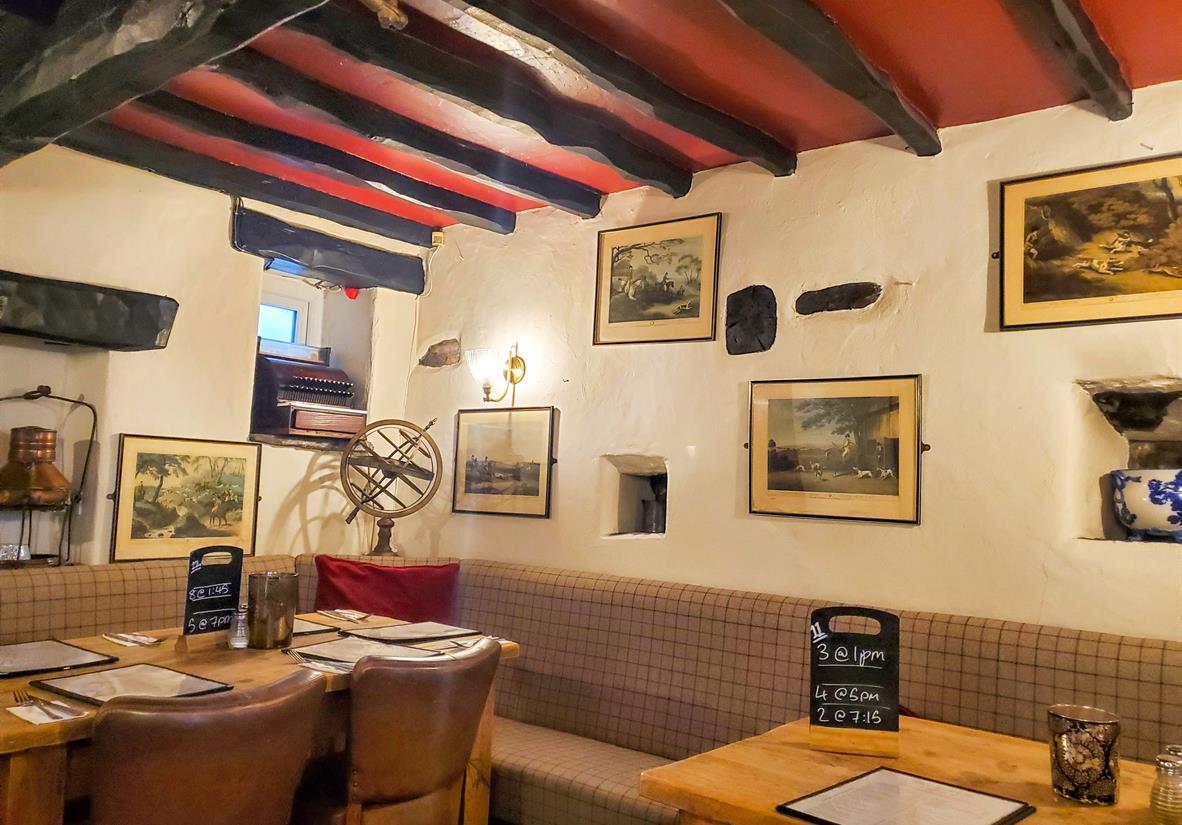 Drink local Cumbrian Ales in an English pub