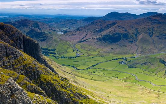 Traumhafte Aussichten auf dem Cumbria Way
