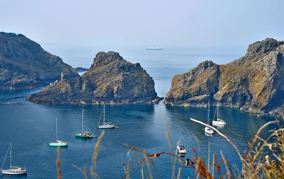 Dramatische Landschaften auf Sark Island