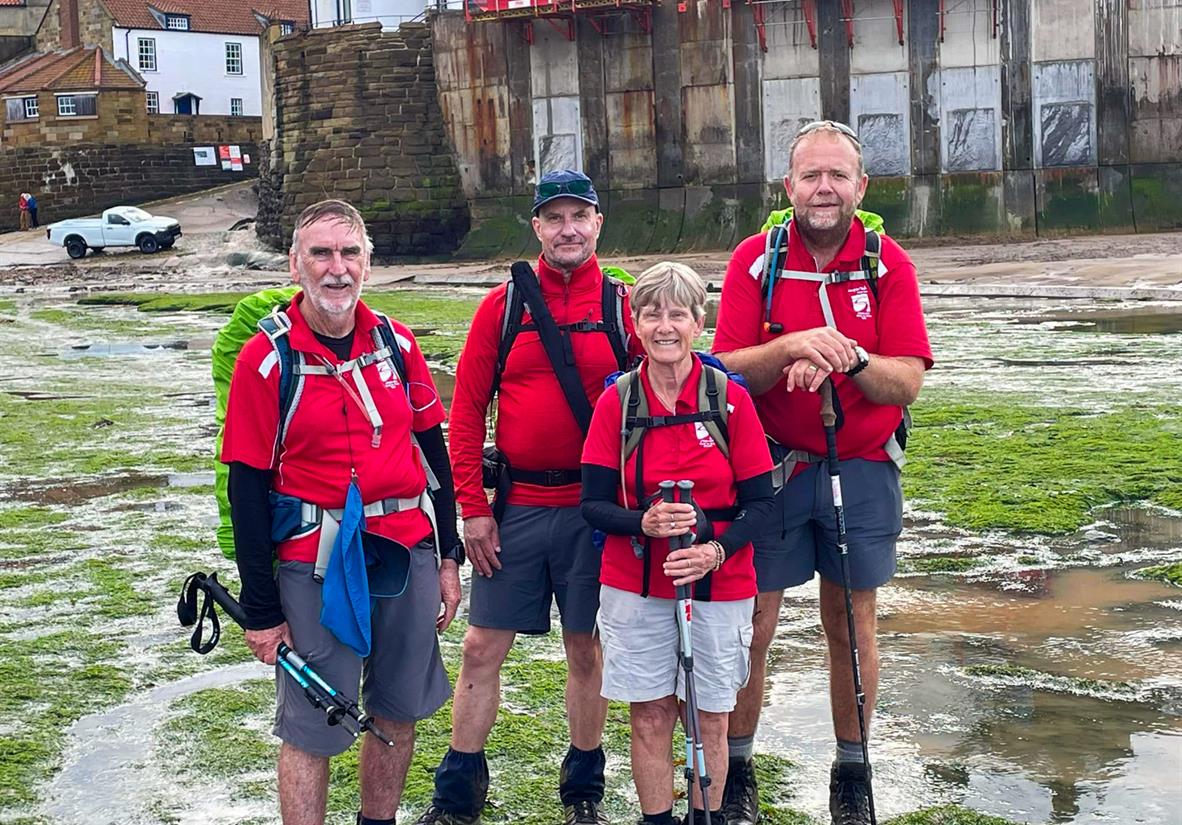 Robin Hoods Bay, End of the Coast to Coast