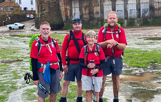 Robin Hoods Bay, End of the Coast to Coast