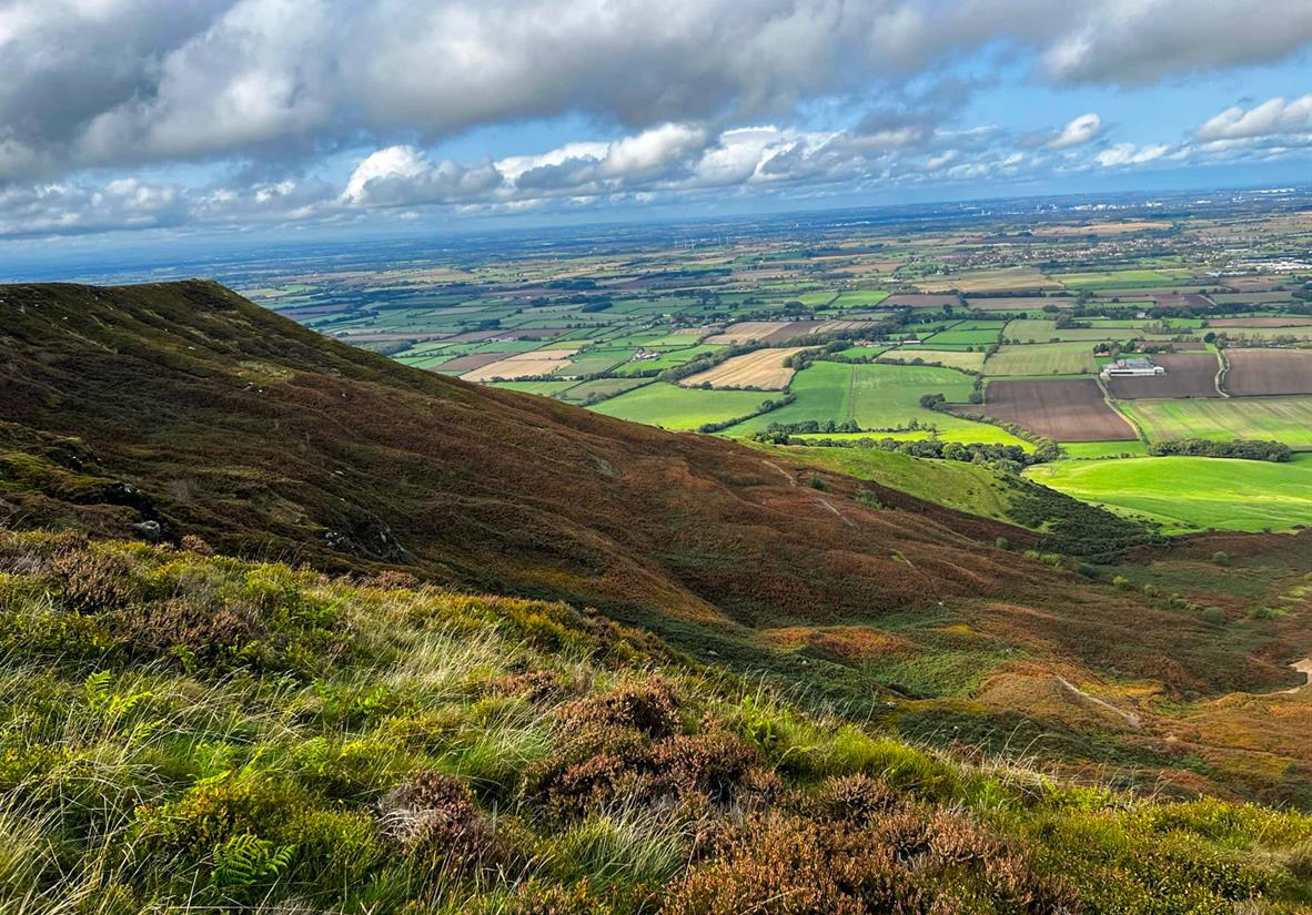 Classic farming landscapes of North England
