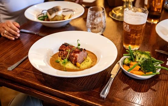 It's not all pub grub along the way