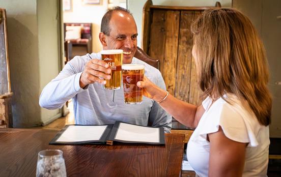 Enjoy the post walk pint after your walk