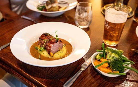 It's not all pub grub along the way