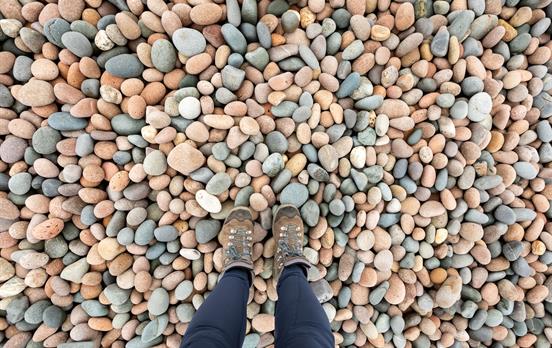 C2C initiation - pick a pebble to take with you