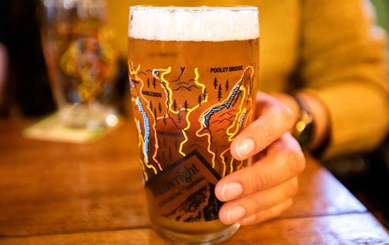 Enjoy the post walk pint after your walk