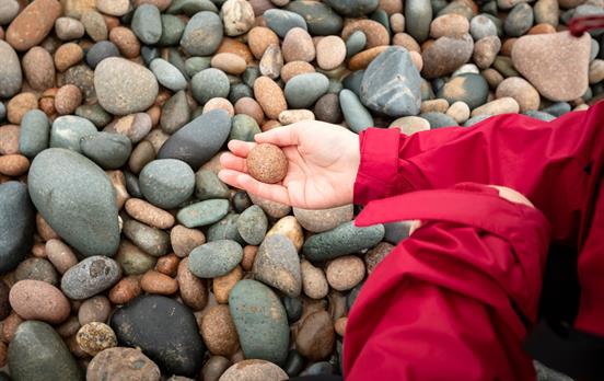 C2C initiation - pick a pebble to take with you