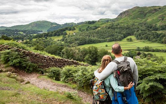 Die Aussicht genießen