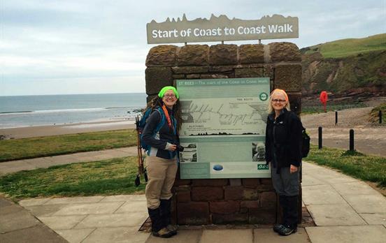 Startpunkt in St.Bees