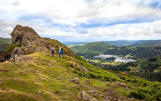 Helm Crag, known as the Lion &amp; the Lamb