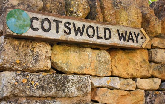 Rustic sign in the classic honey coloured tones