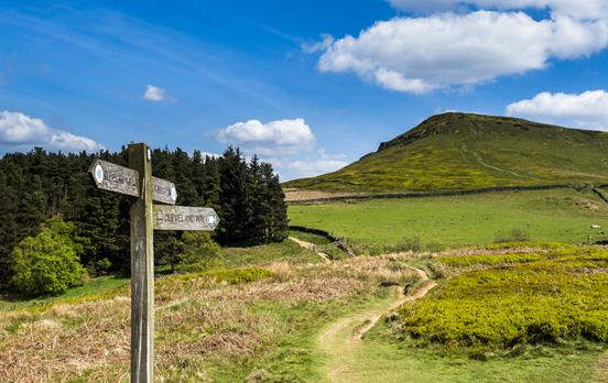 Walk through the North York Moors national park