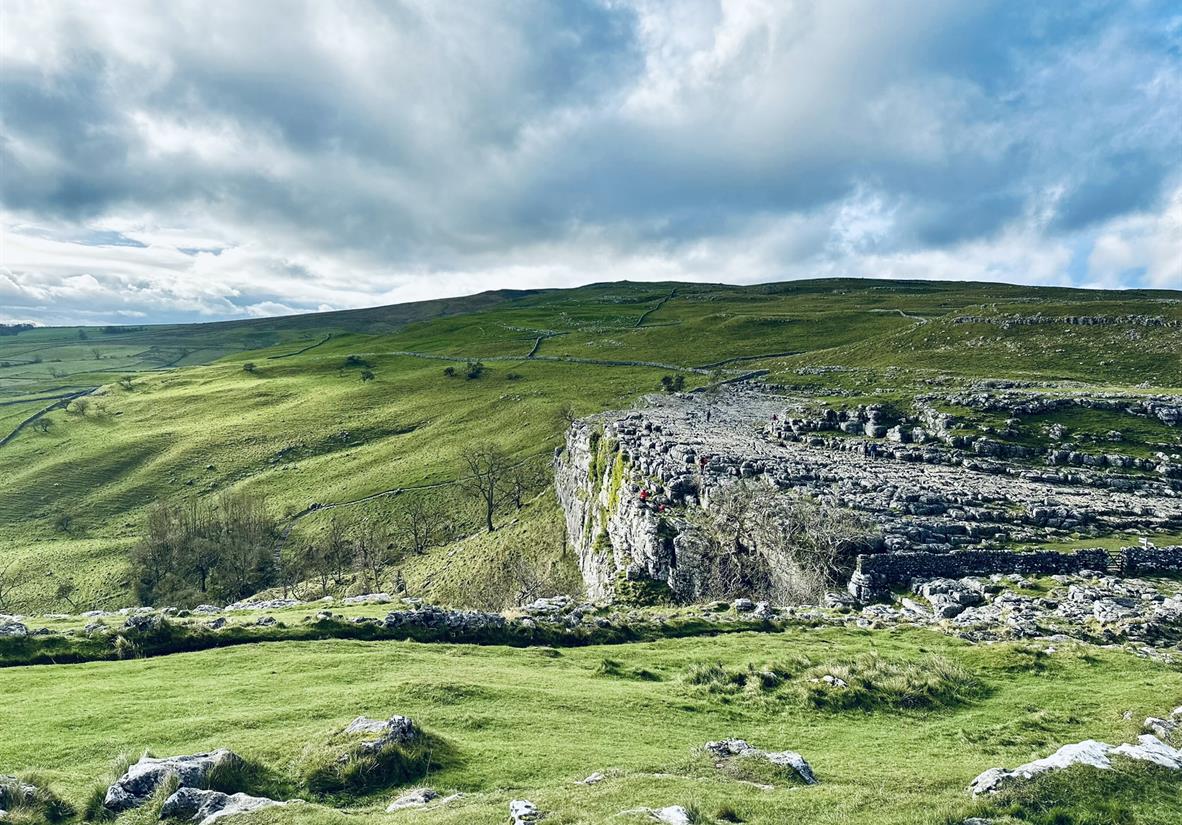Limestone plateau of Malham Cove