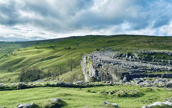 Limestone plateau of Malham Cove