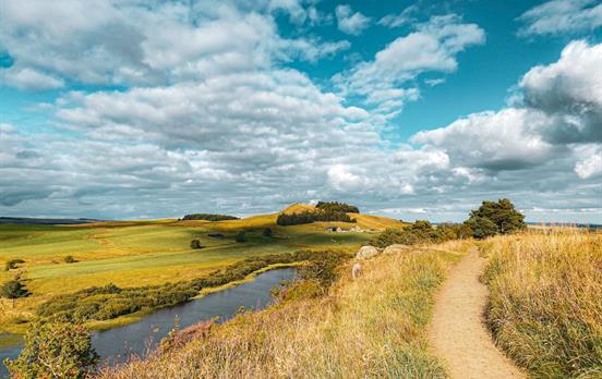 Aussicht auf Crag Lough