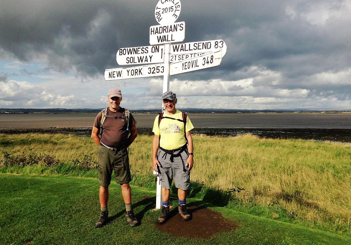 Only a mile to go to Bowness!