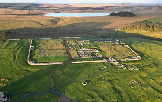 Housesteads from the air