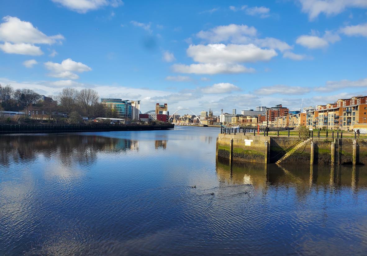 River Tyne in Newcastle