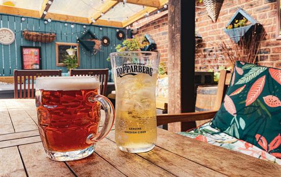 Drinks at the Howard Arms in Brampton