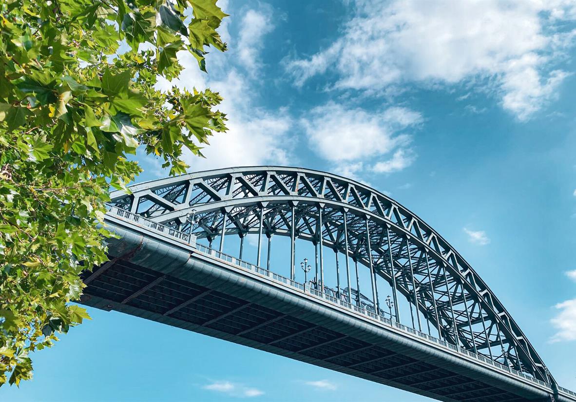 Newcastle's iconic Tyne Bridge
