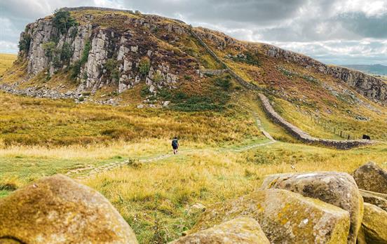 Der imposante Peel Crag