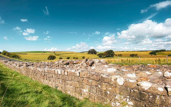 Some solid sections of the Wall still remain