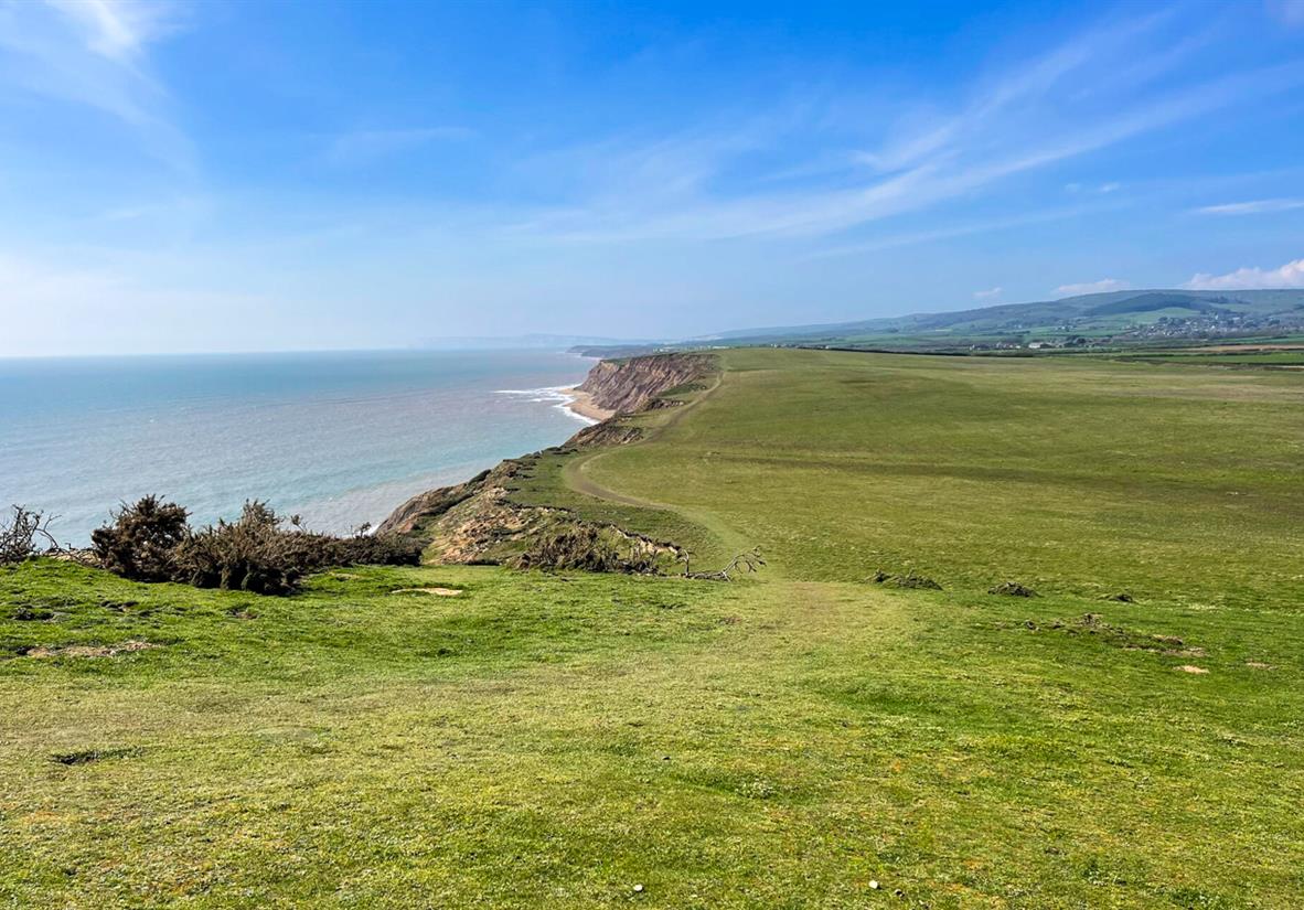Cliff side paths