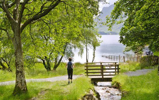 Panoramic views toward Patterdale and Ullswater