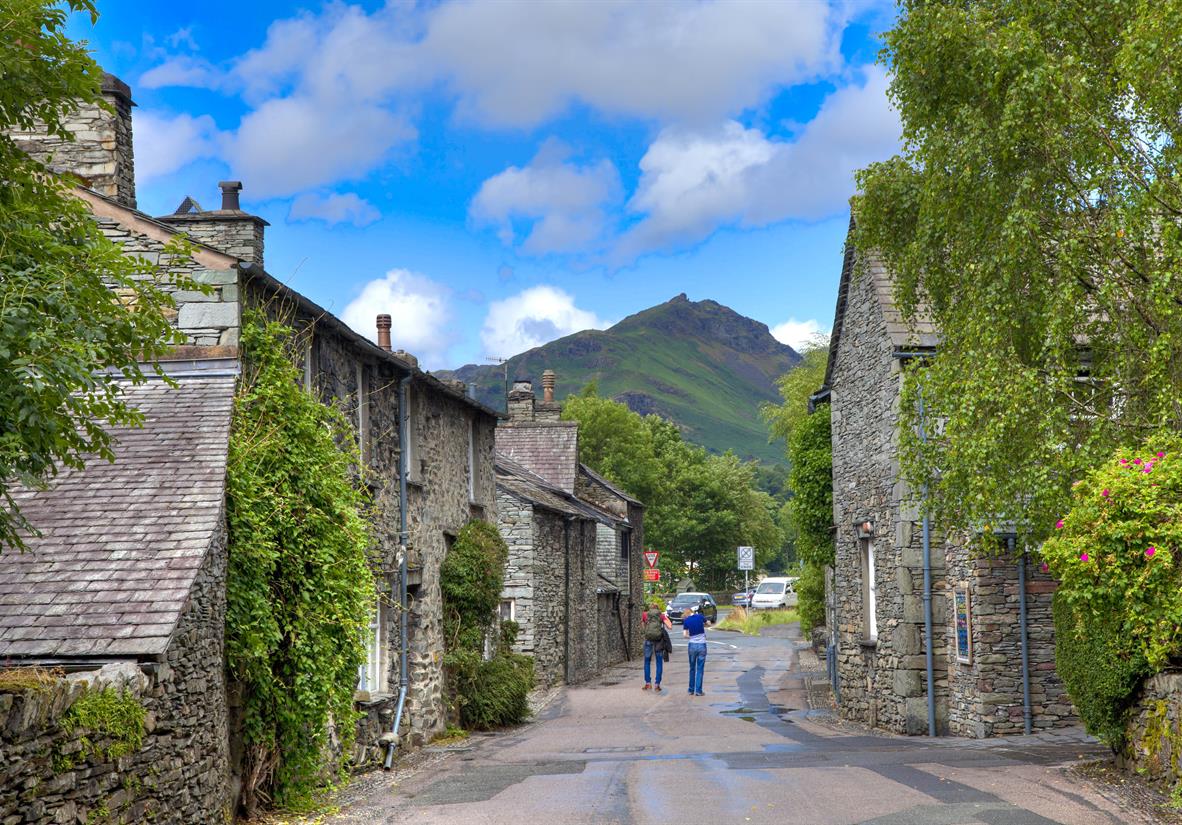The pretty village of Grasmere