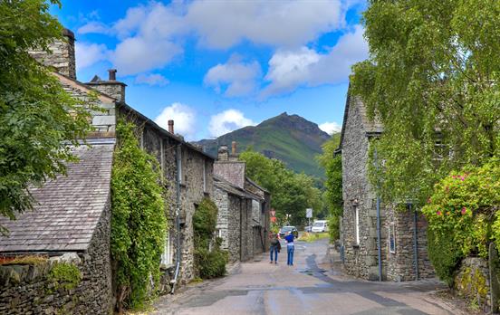 The pretty village of Grasmere