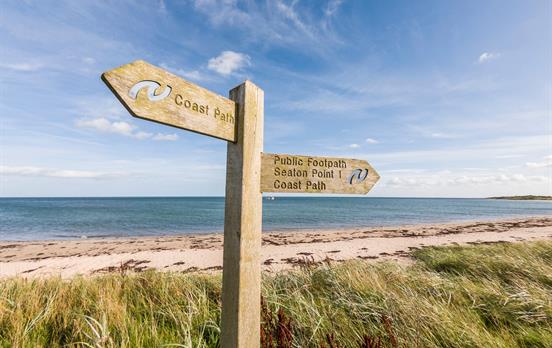 Follow well-signposted trails