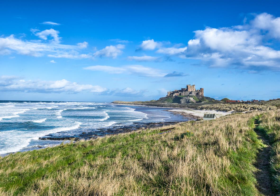Castles are dotted all along Northumberland
