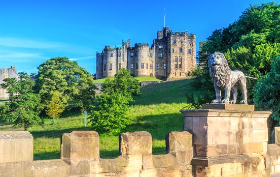 Castles are dotted all along Northumberland