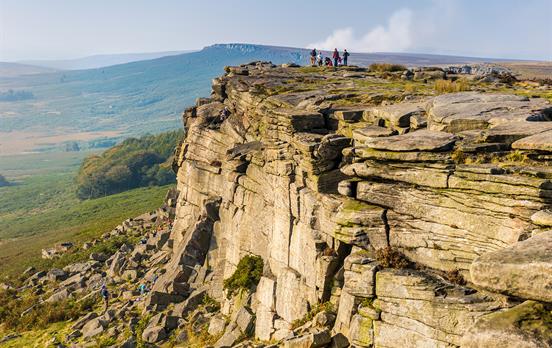 Stanage Edge in the Peak District
