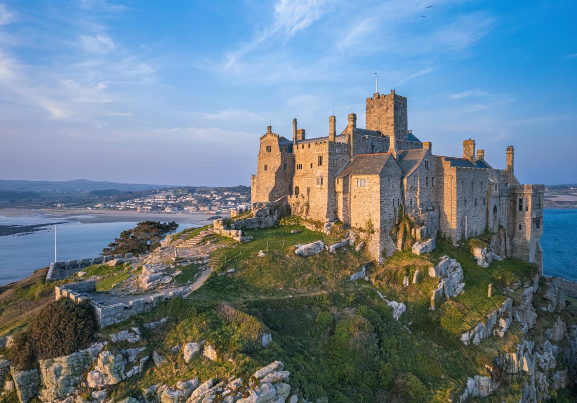 Alternative angle of the amazing St Michaels Mount