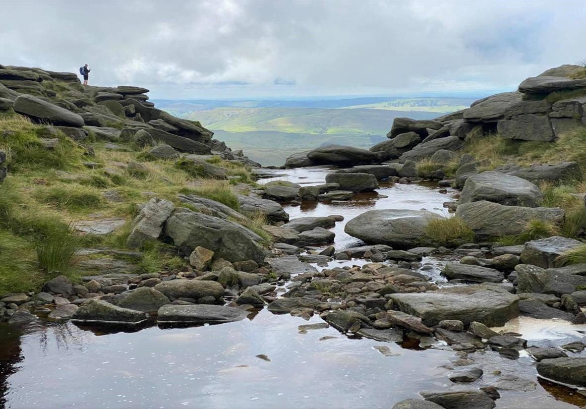Dramatic Kinder Downfall - Photo: David Stott