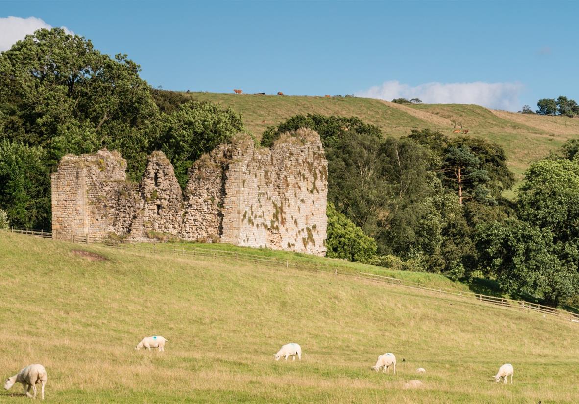Thirwall Castle ruins