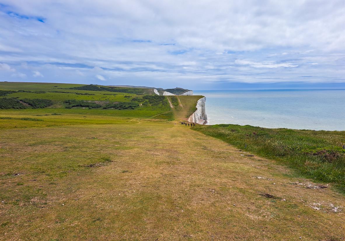 The Seven Sisters Cliffside path